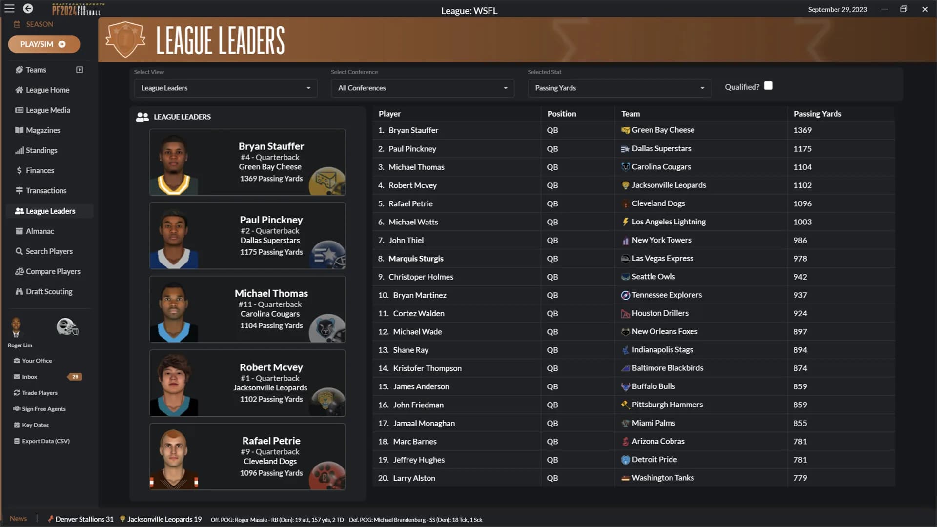 Draft Day Sports: Pro Football 2024 görsel 7