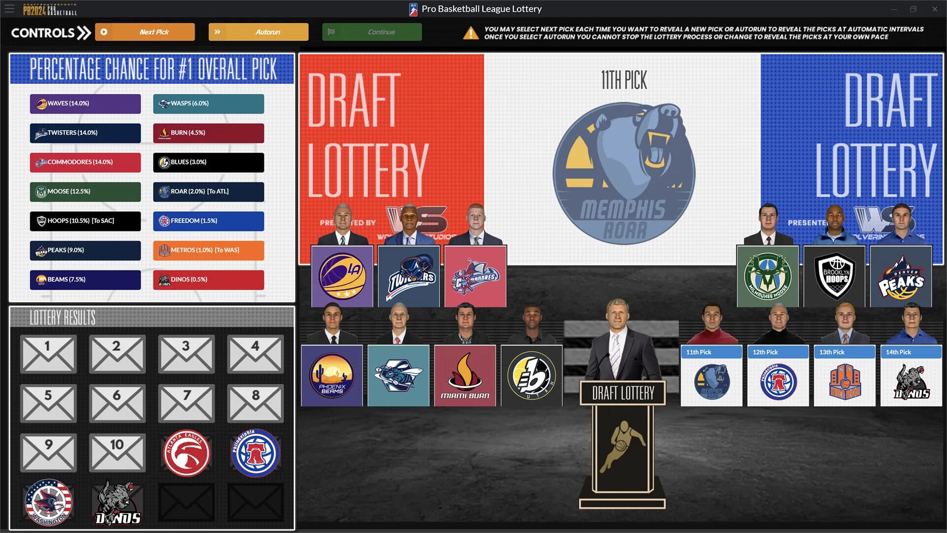 Draft Day Sports: Pro Basketball 2024 görsel 8