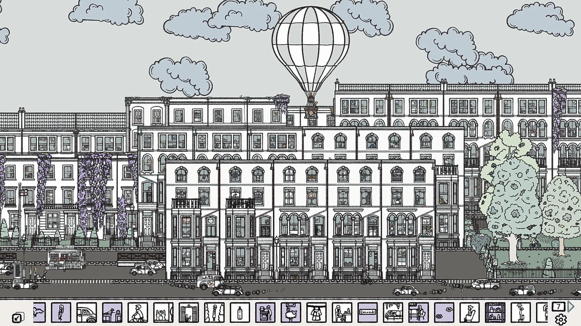 Doodle Streets: London 1950's görsel 2