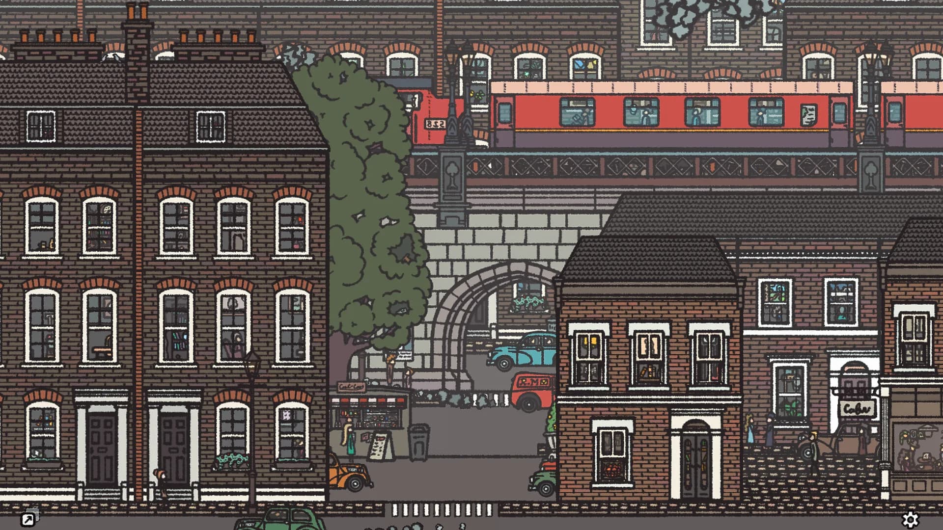 Doodle Streets: London 1950's görsel 3