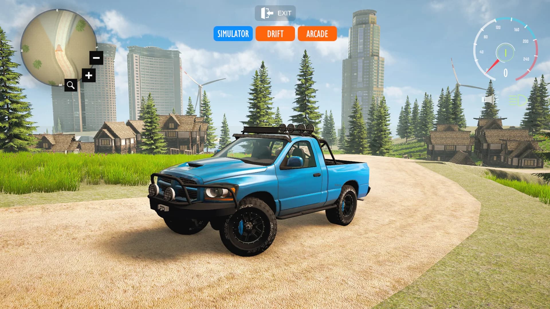 Forest Offroad Driving Simulator görsel 2