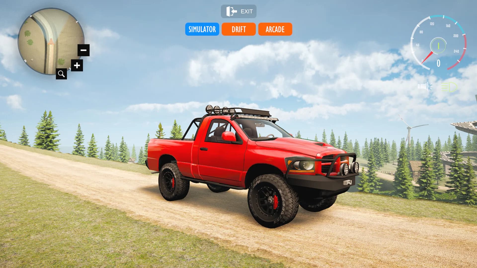 Forest Offroad Driving Simulator görsel 4