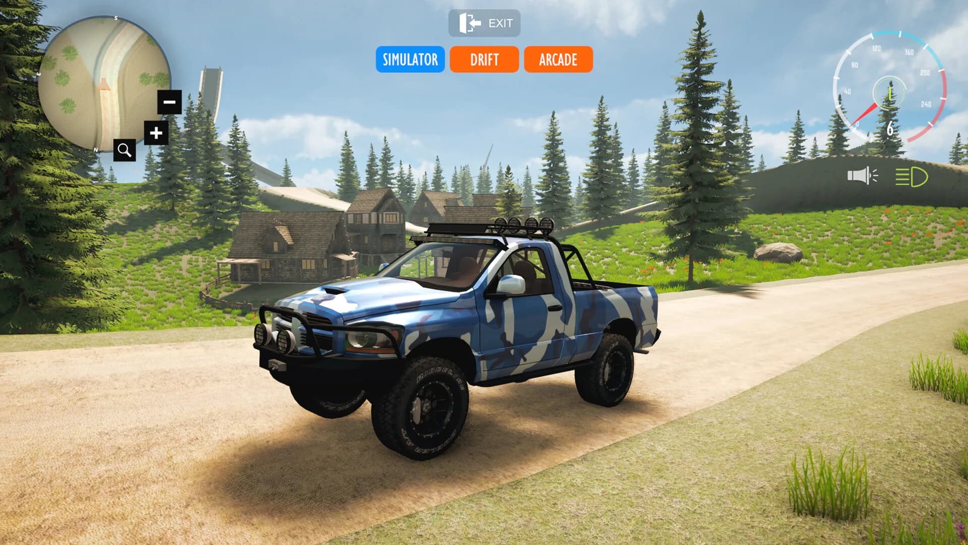 Forest Offroad Driving Simulator görsel 5