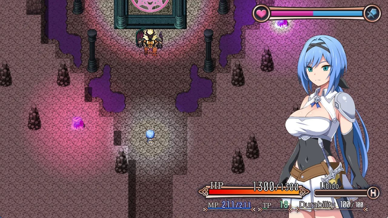 Nightmare Knight ~Sacred Maiden & Fallen Magic~ görsel 2