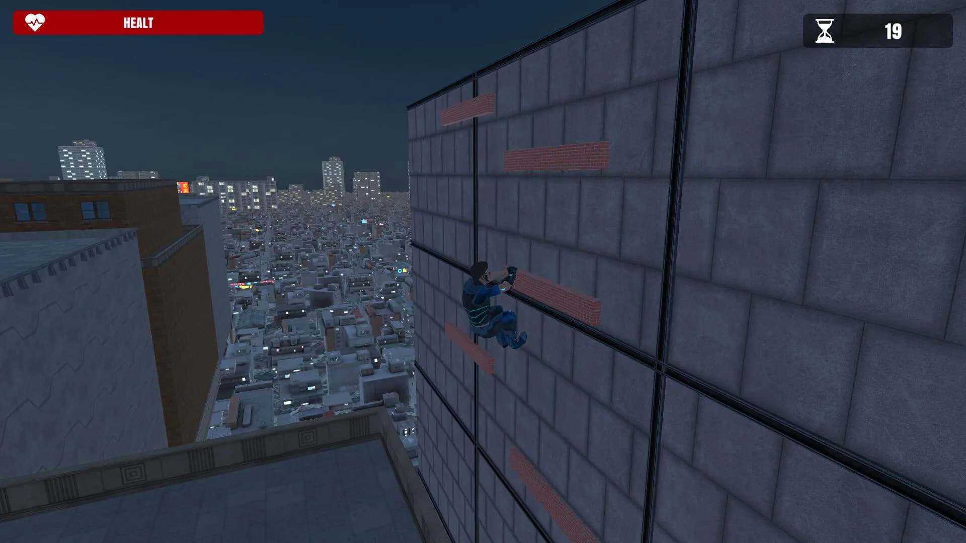 Neon City Climbing Simulator görsel 6