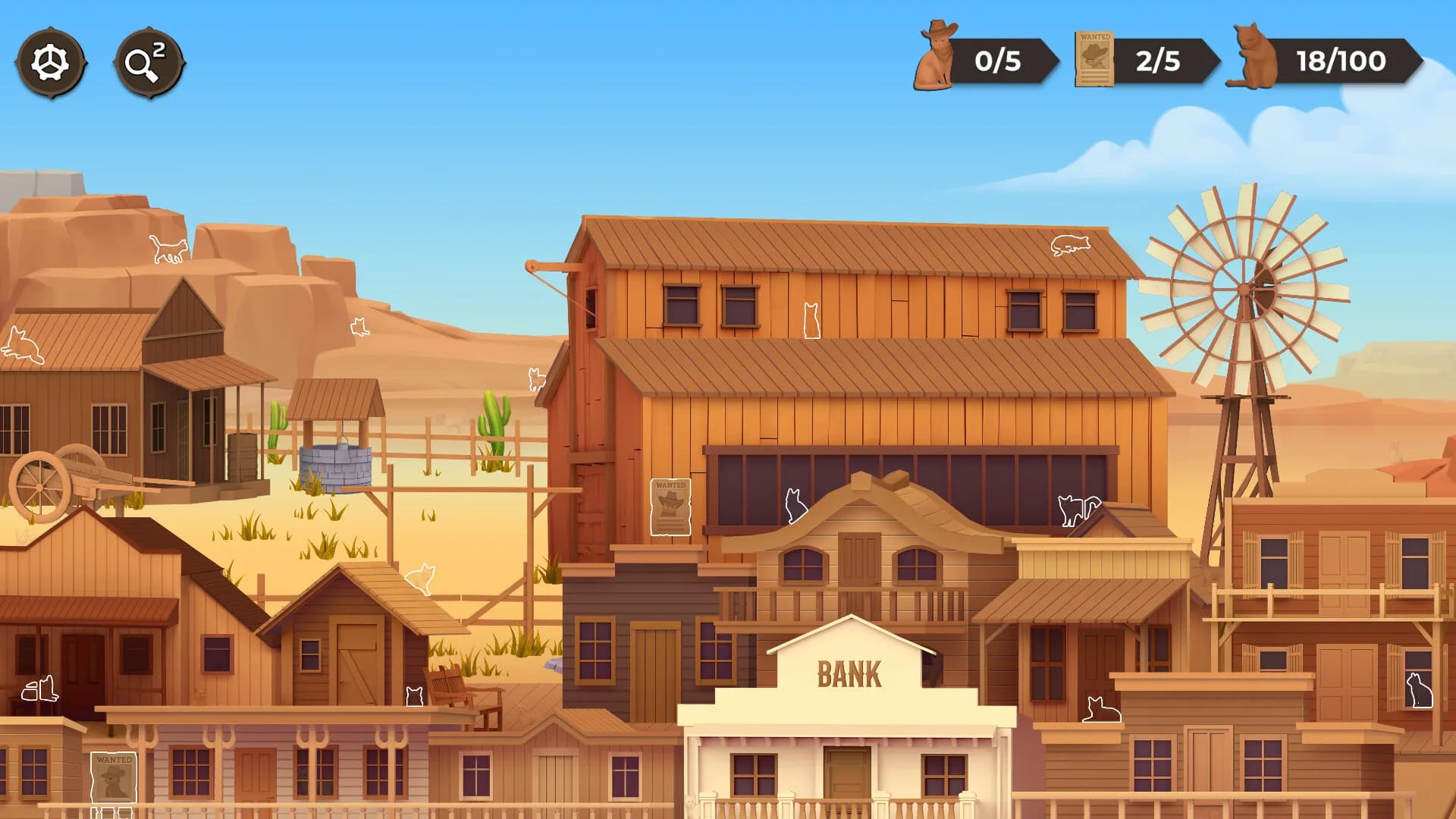 Cat Search In The Wild West görsel 4