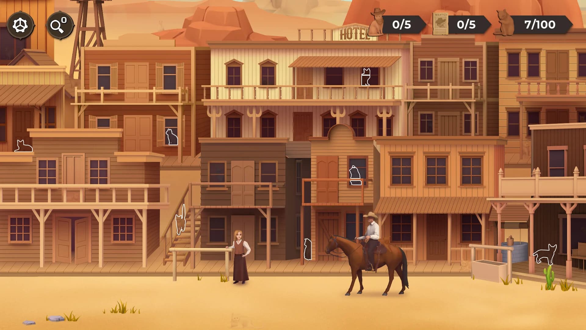 Cat Search In The Wild West görsel 7