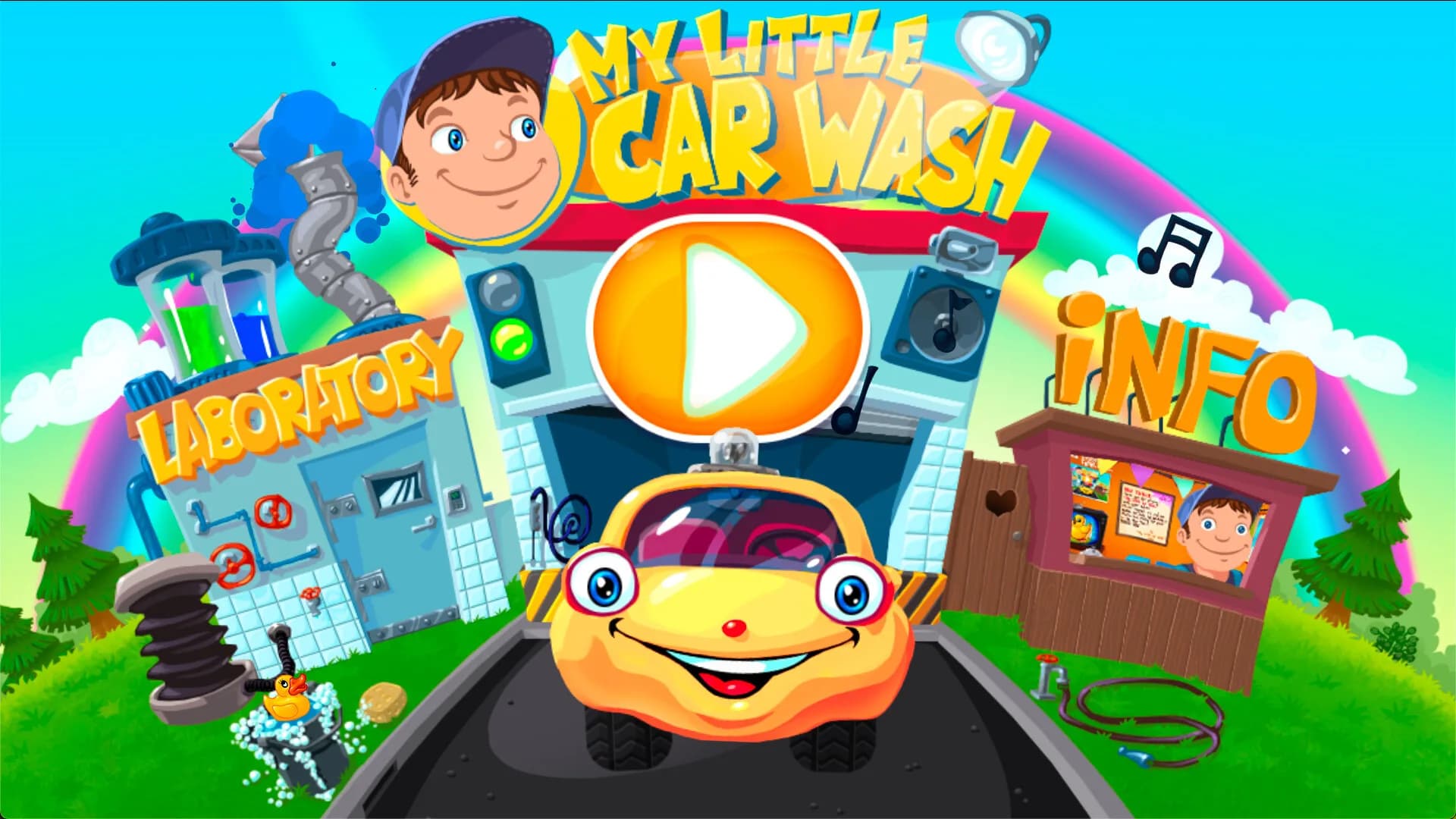 My Little Car Wash - Cars & Trucks Roleplaying Game for Kids görsel 2