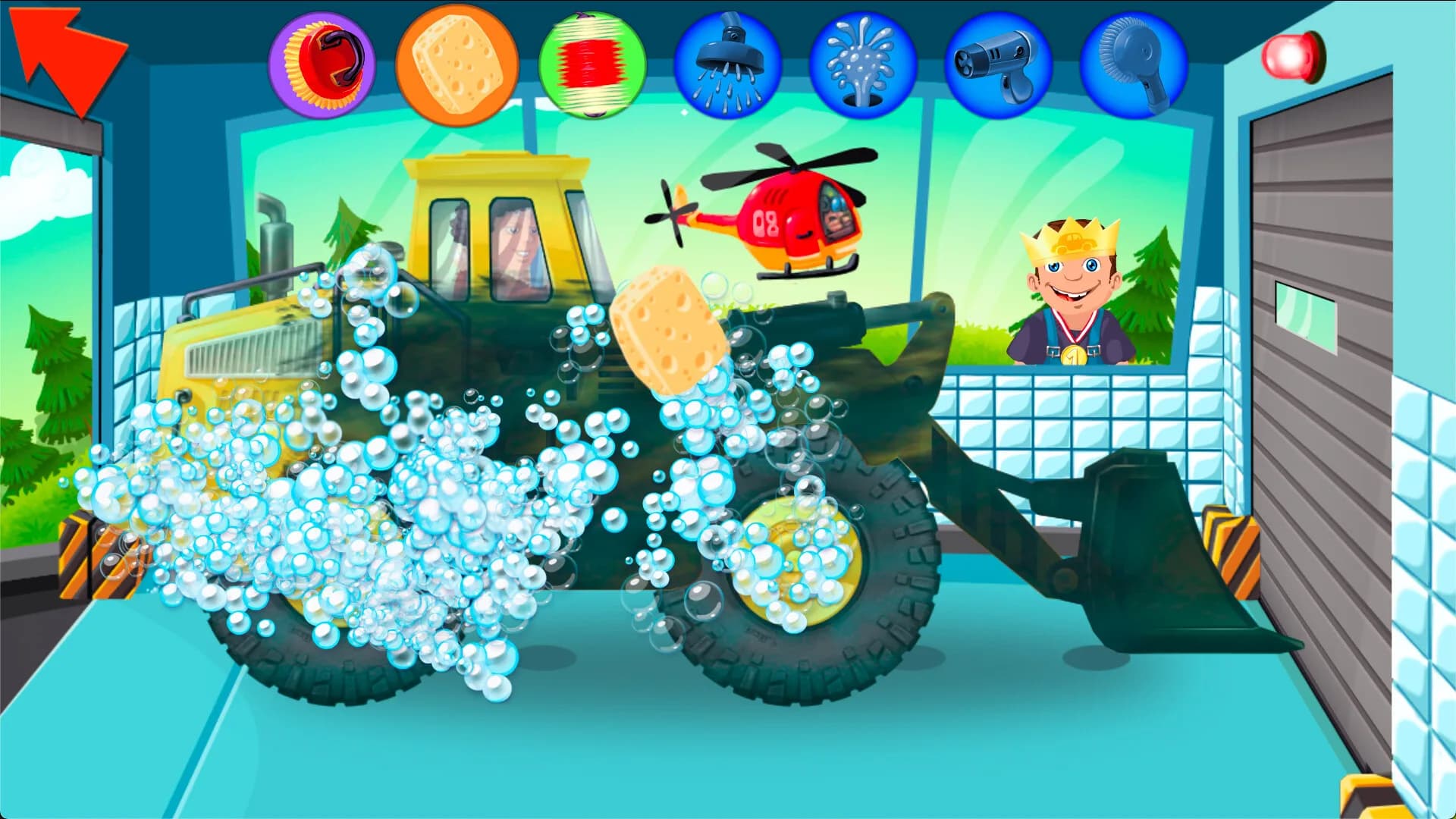My Little Car Wash - Cars & Trucks Roleplaying Game for Kids görsel 3