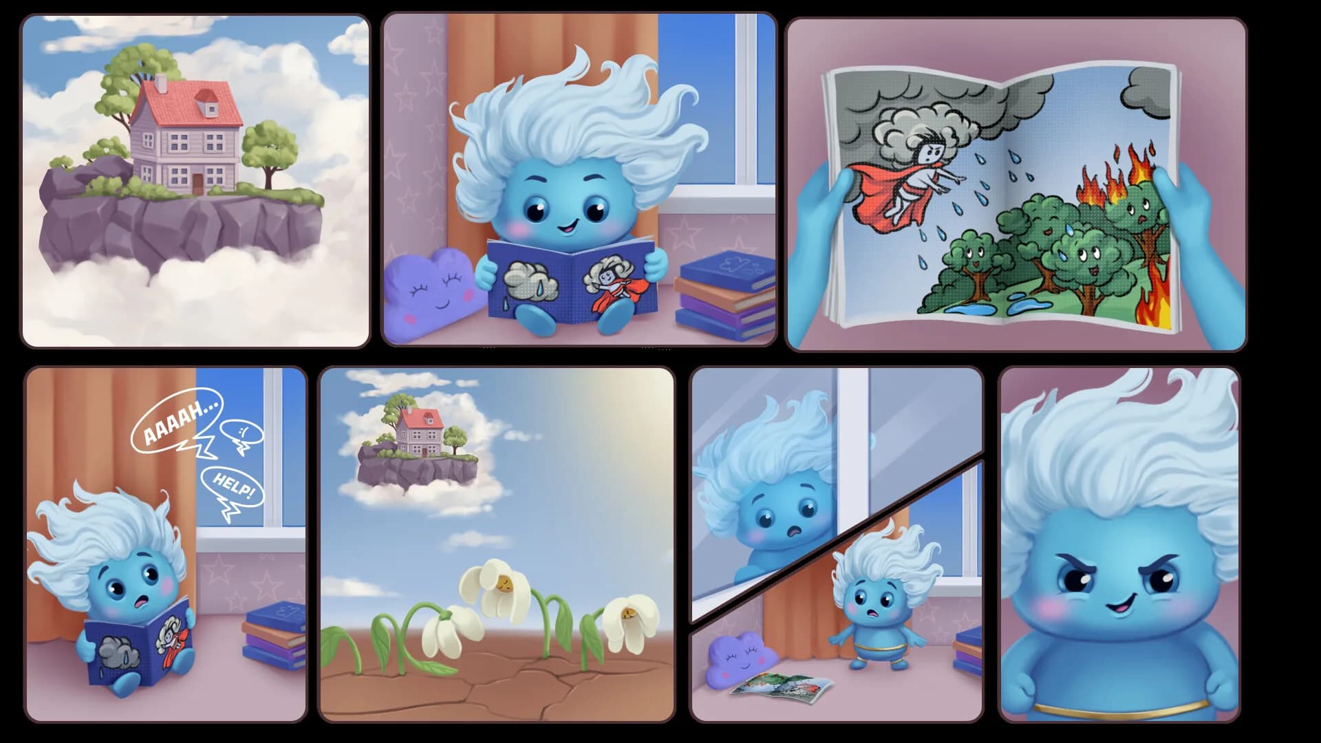 The Brave Little Cloud görsel 2