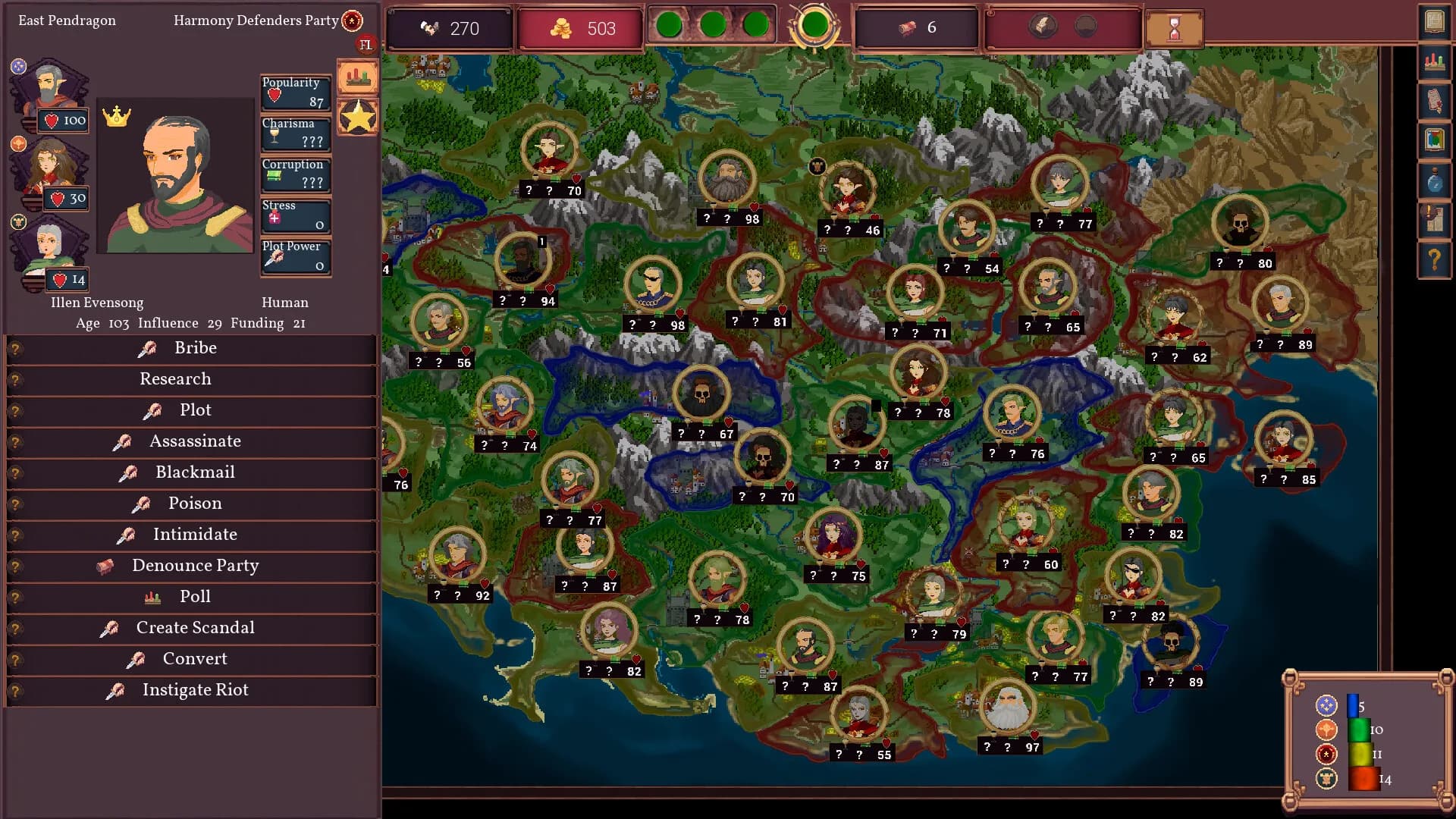 Fantasy Senate Simulator görsel 10