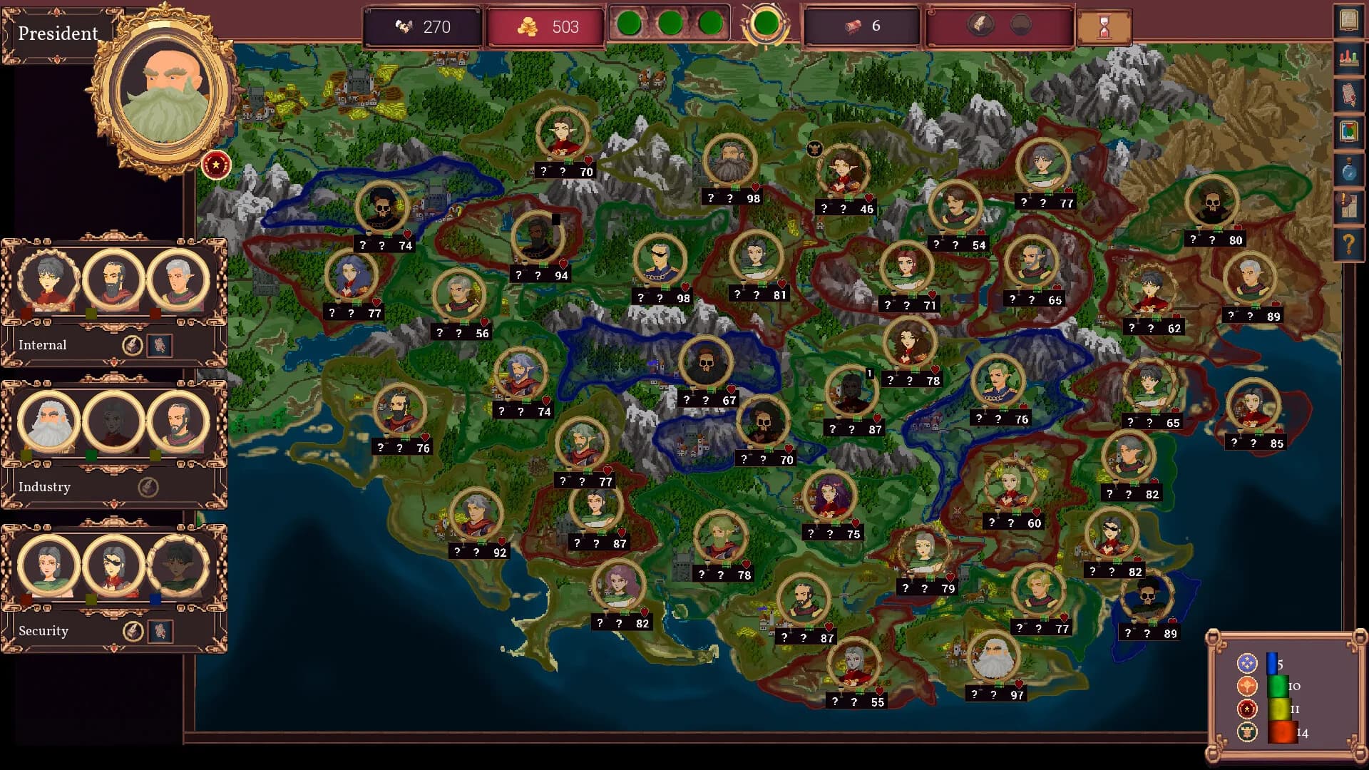 Fantasy Senate Simulator görsel 11