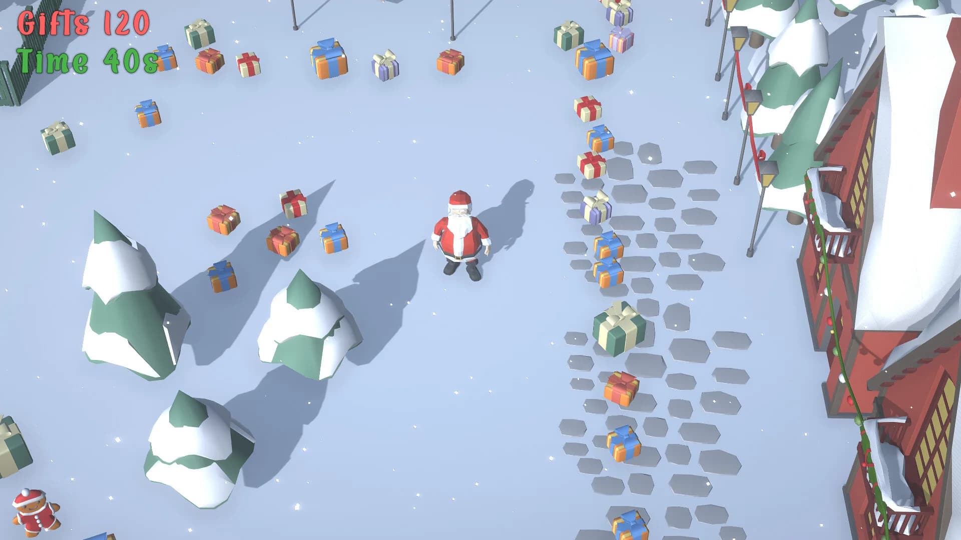 Santa's Gift Grab görsel 3
