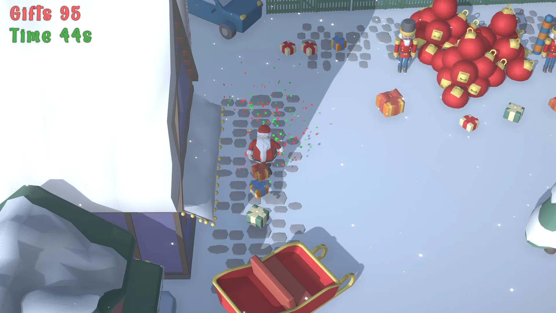 Santa's Gift Grab görsel 5
