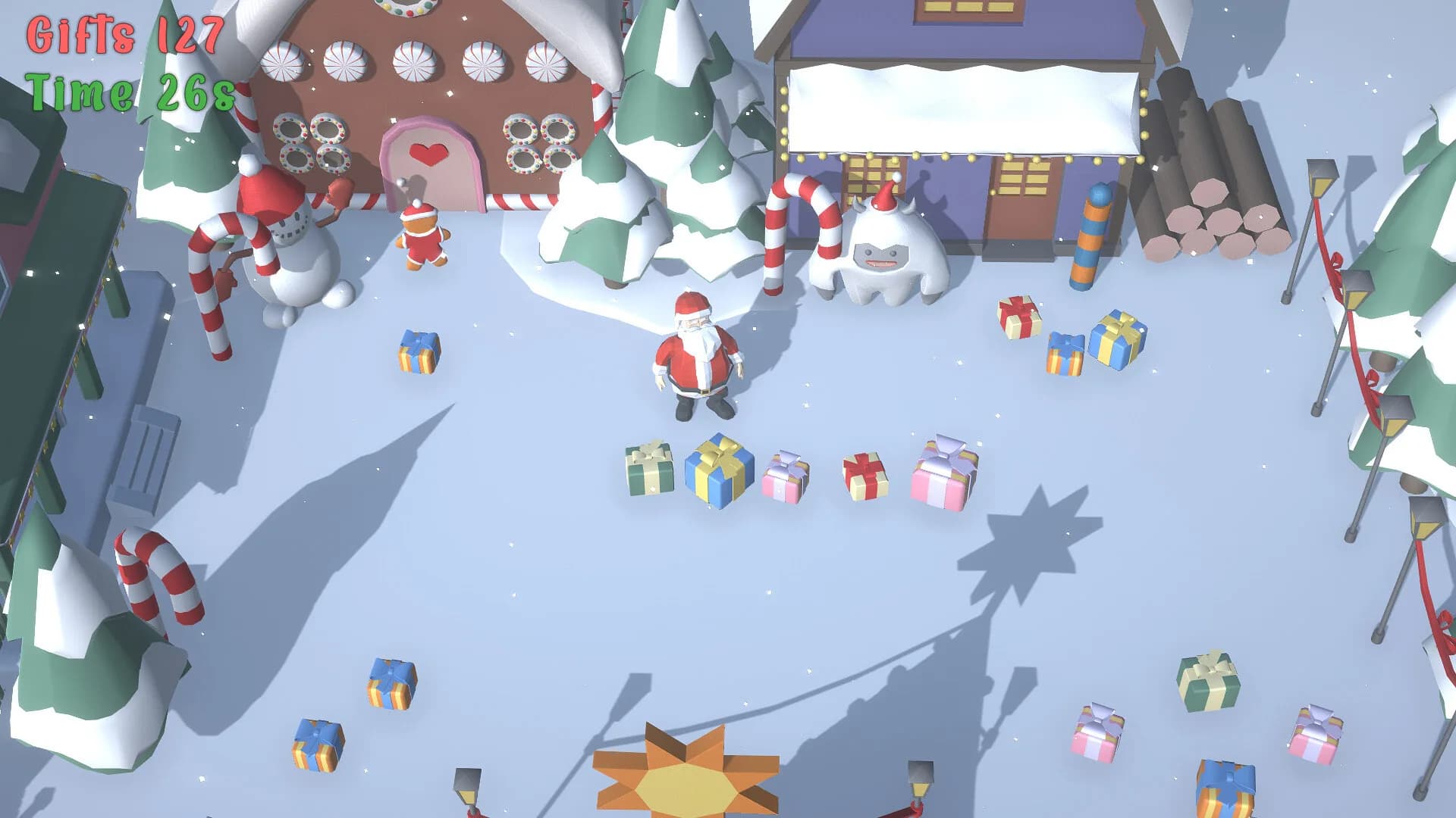 Santa's Gift Grab görsel 6