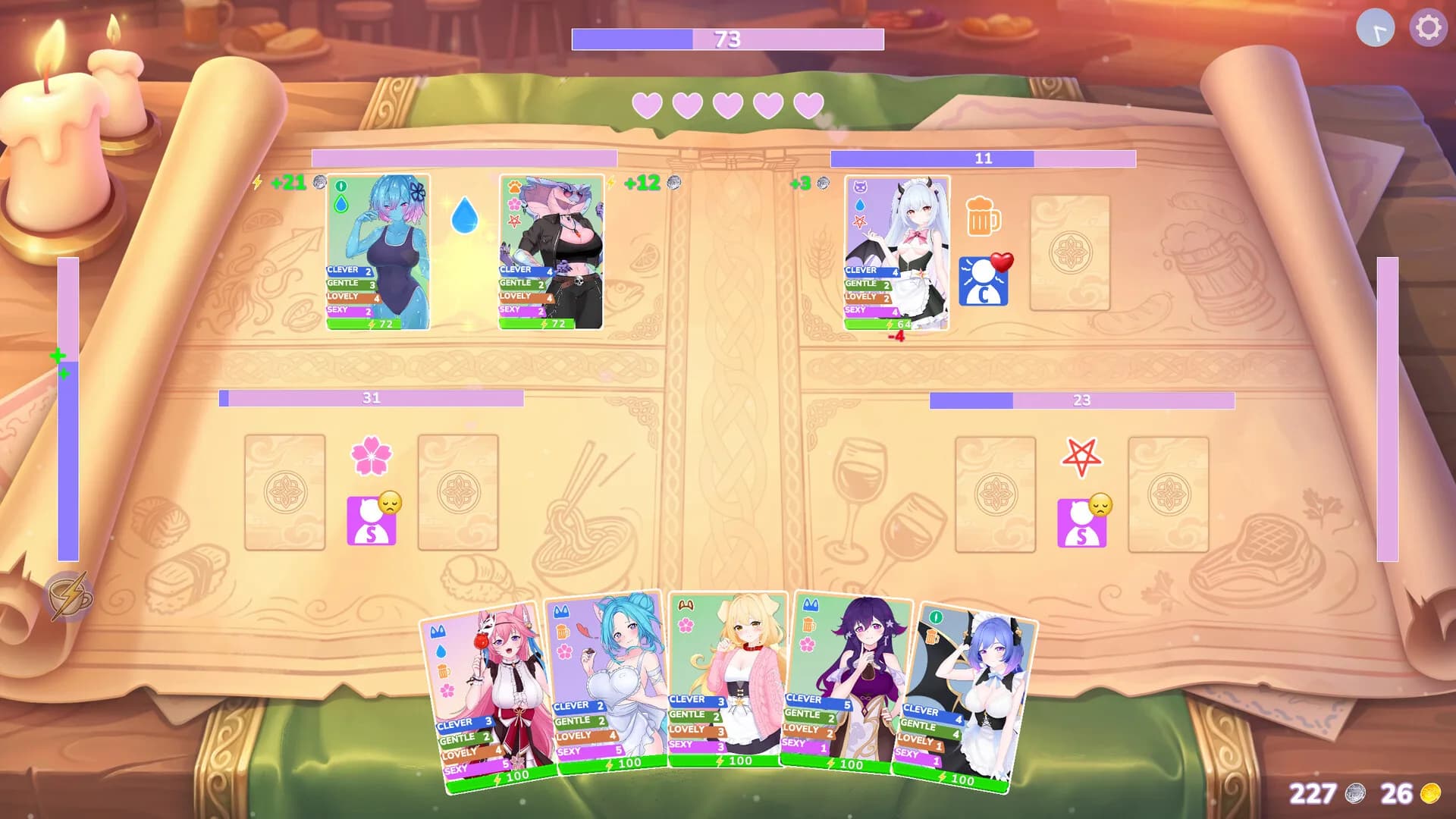 Shuffle Waifu Cafe görsel 3