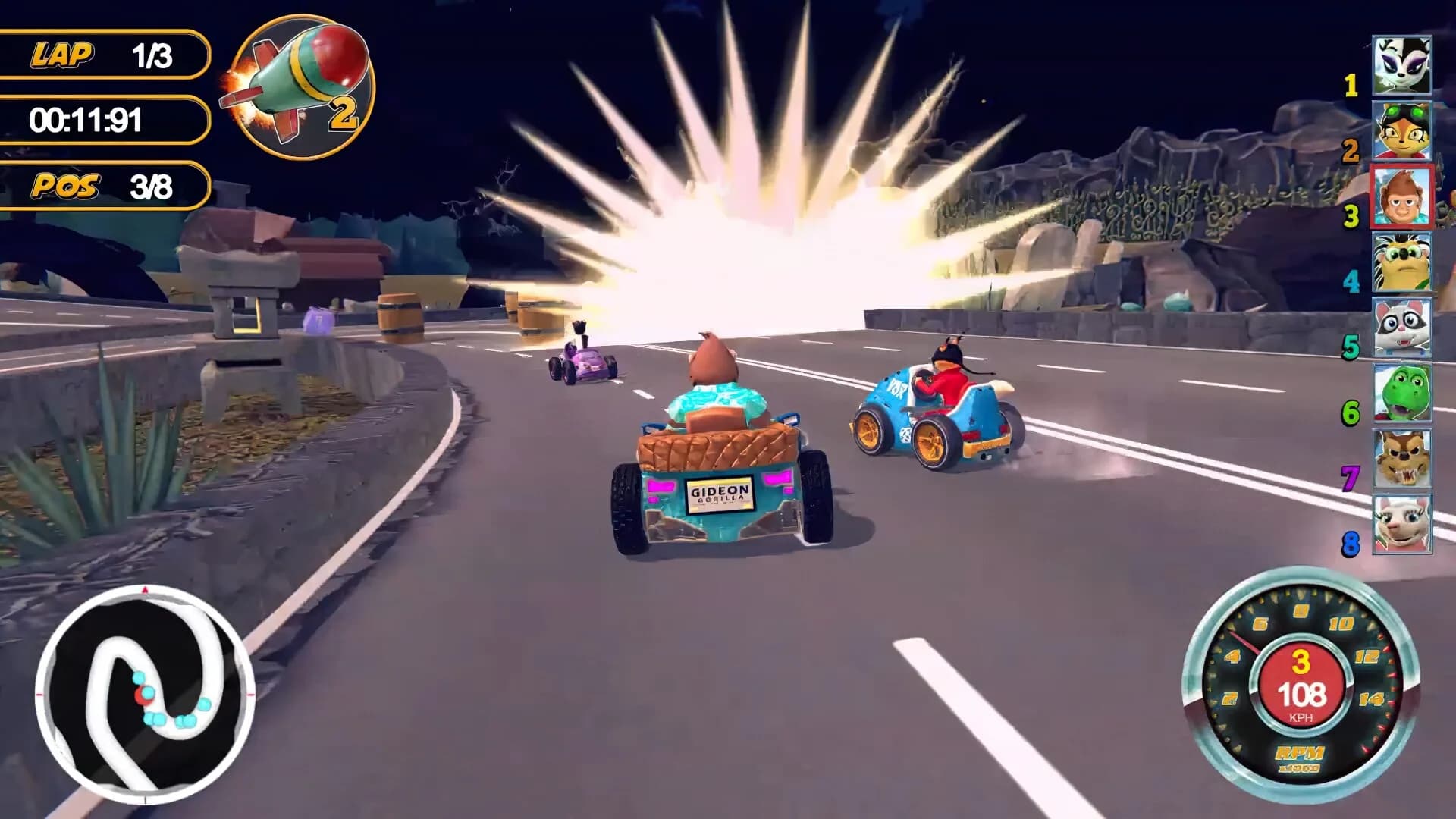 Animal Kart Racer 2 görsel 2