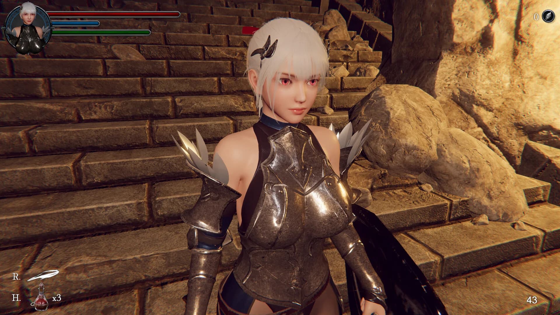 The Knight Girl And Dungeons görsel 2