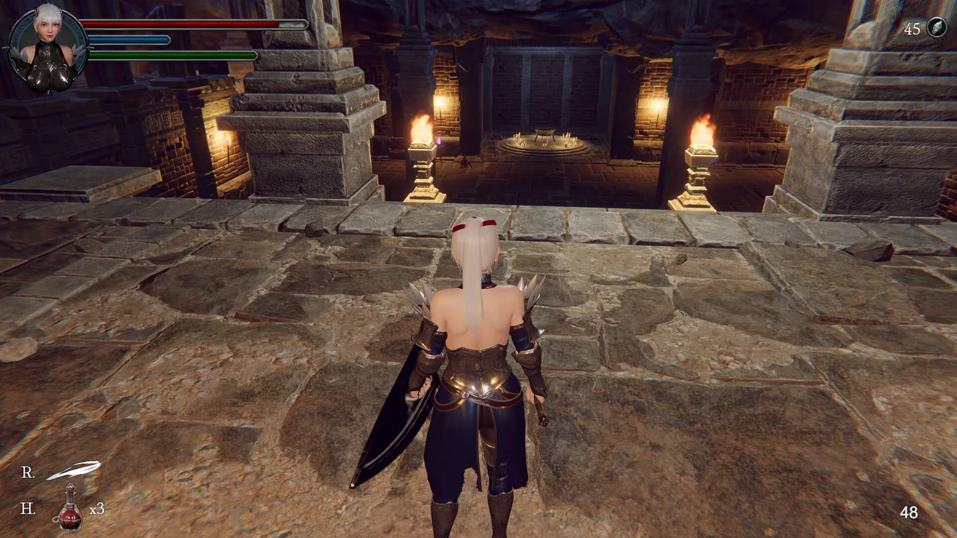 The Knight Girl And Dungeons görsel 3