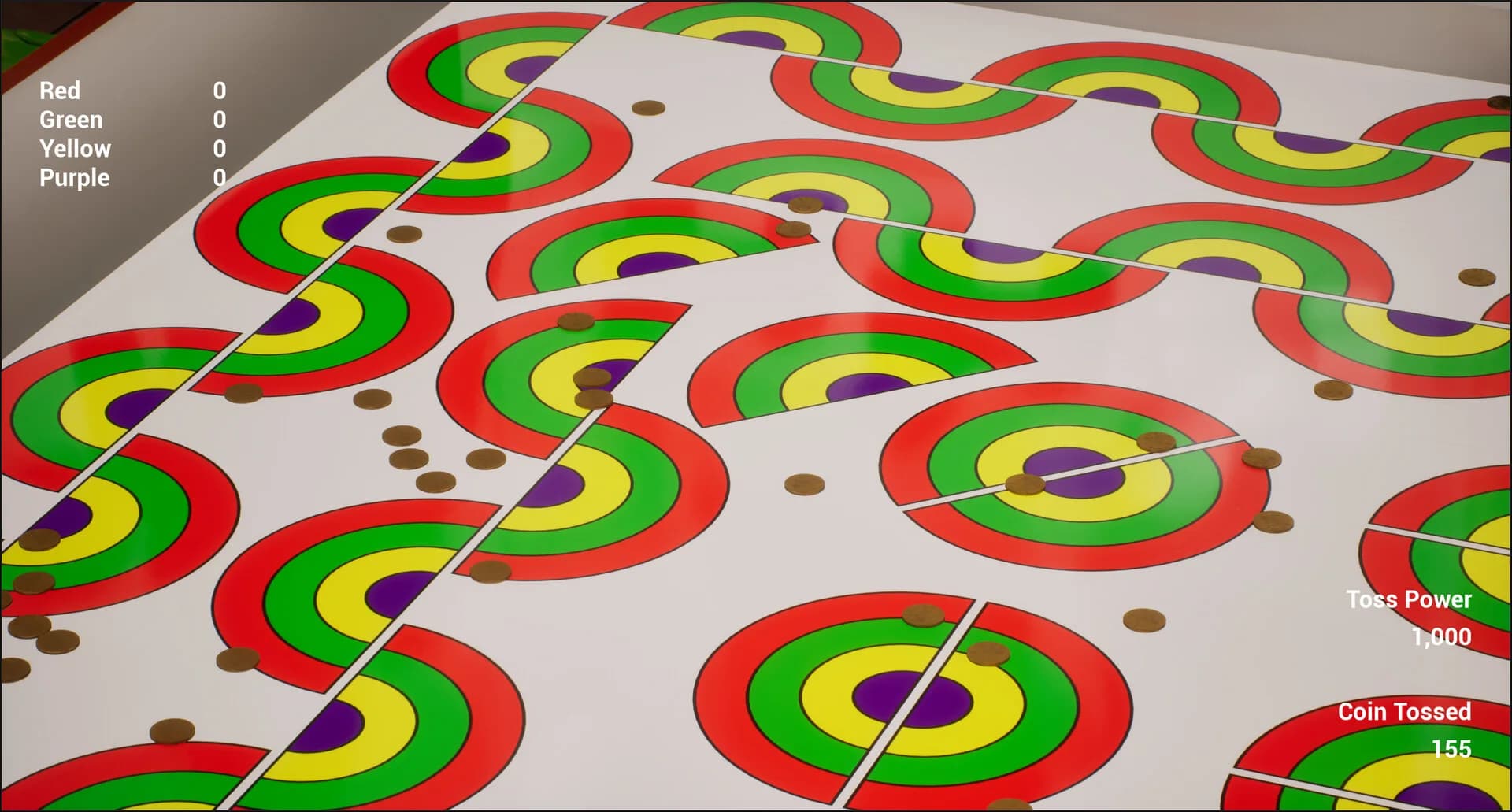 扔彩虹模擬器 | Coin Toss Rainbow Simulator görsel 4