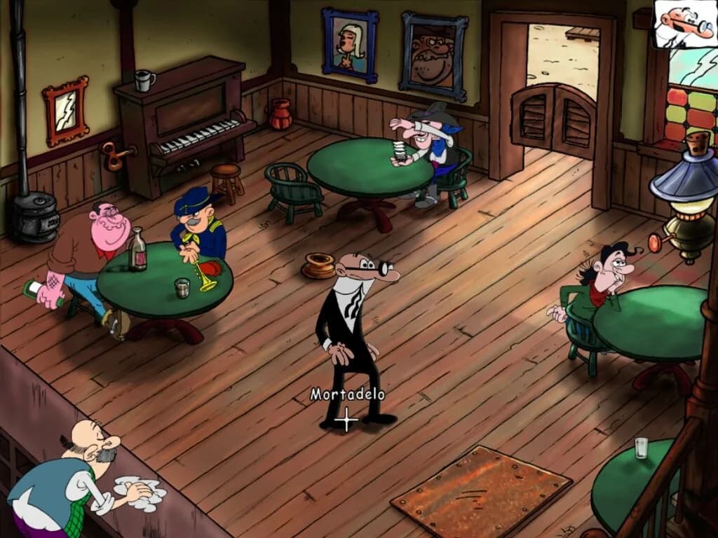 Mortadelo y Filemón: Dos vaqueros chapuceros görsel 4