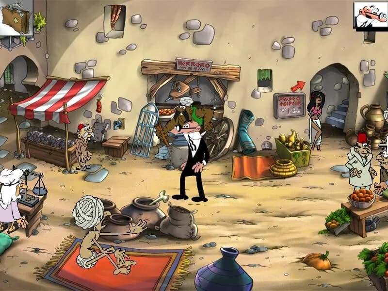 Mortadelo y Filemón: El escarabajo de Cleopatra görsel 14