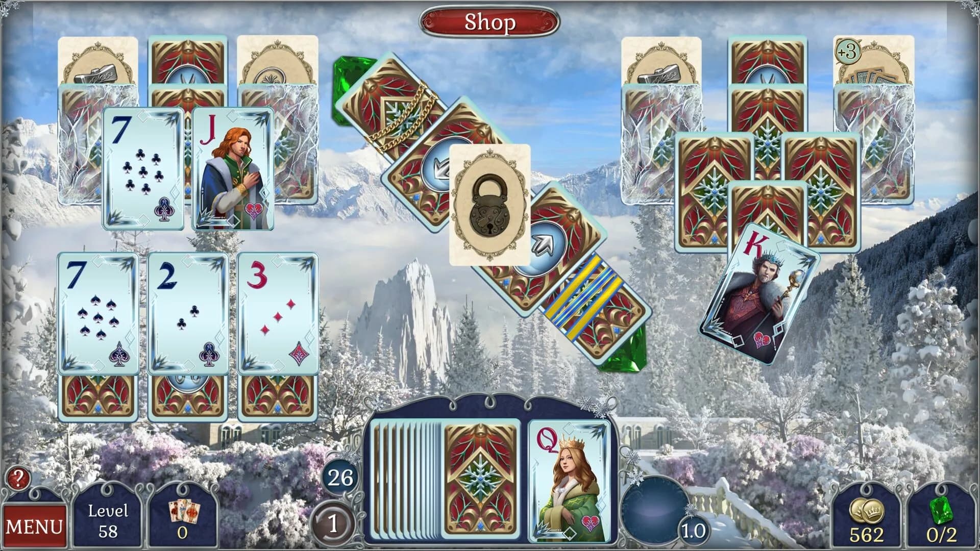 Jewel Match Solitaire Winterscapes 2 - Collector's Edition görsel 2