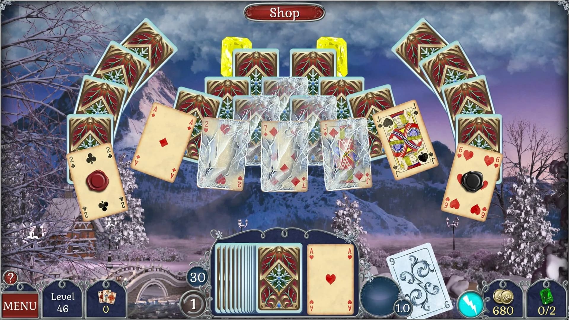 Jewel Match Solitaire Winterscapes 2 - Collector's Edition görsel 5