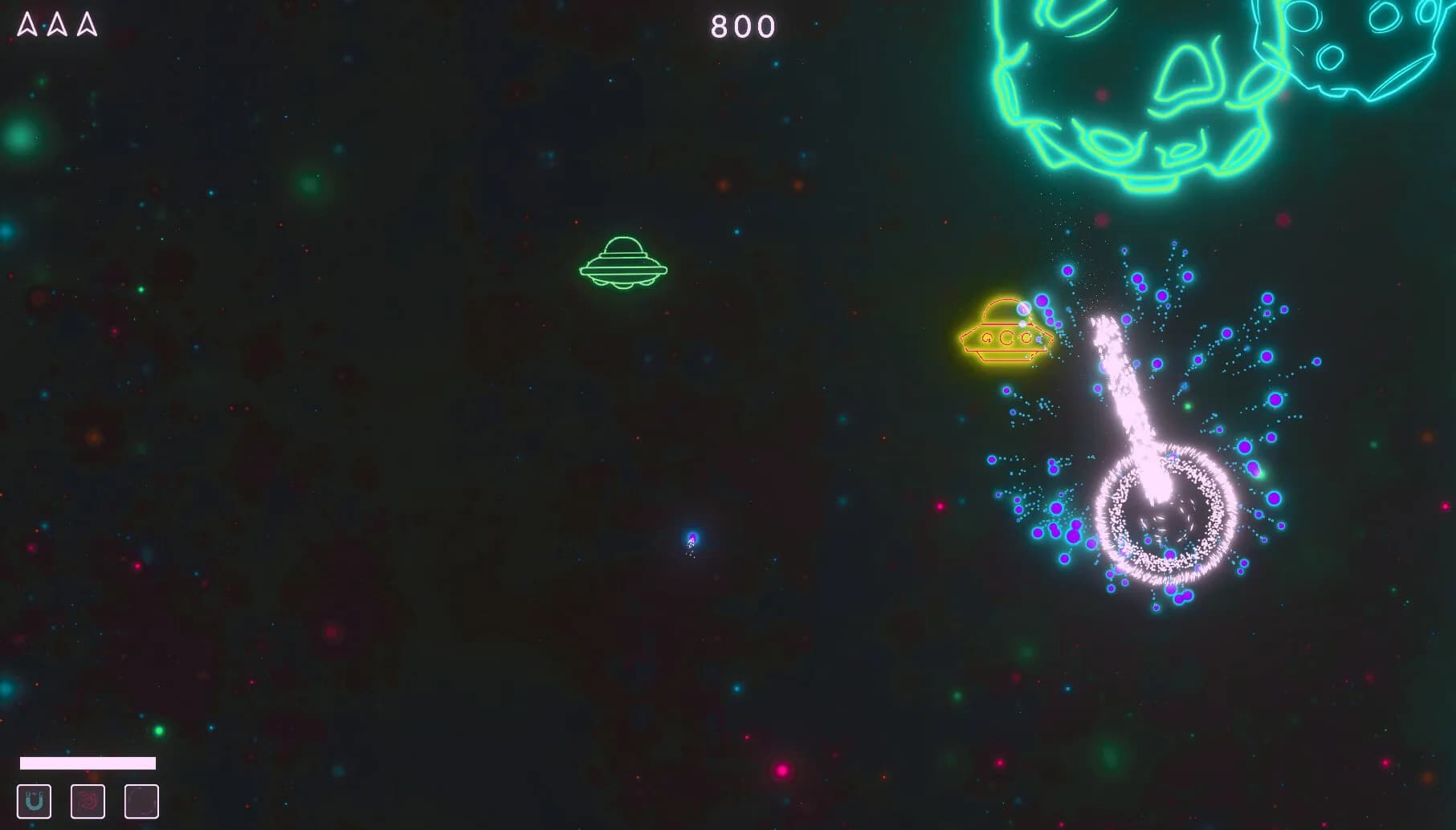 Asteroids Neon görsel 3