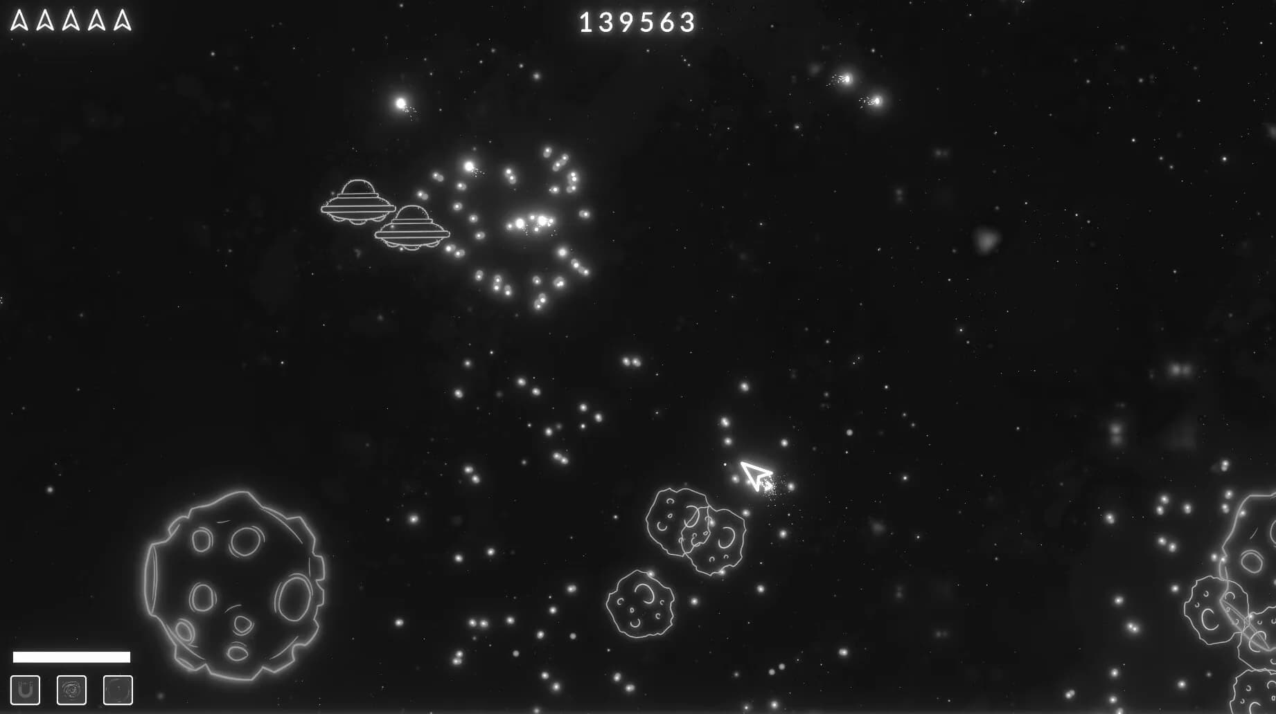 Asteroids Neon görsel 5