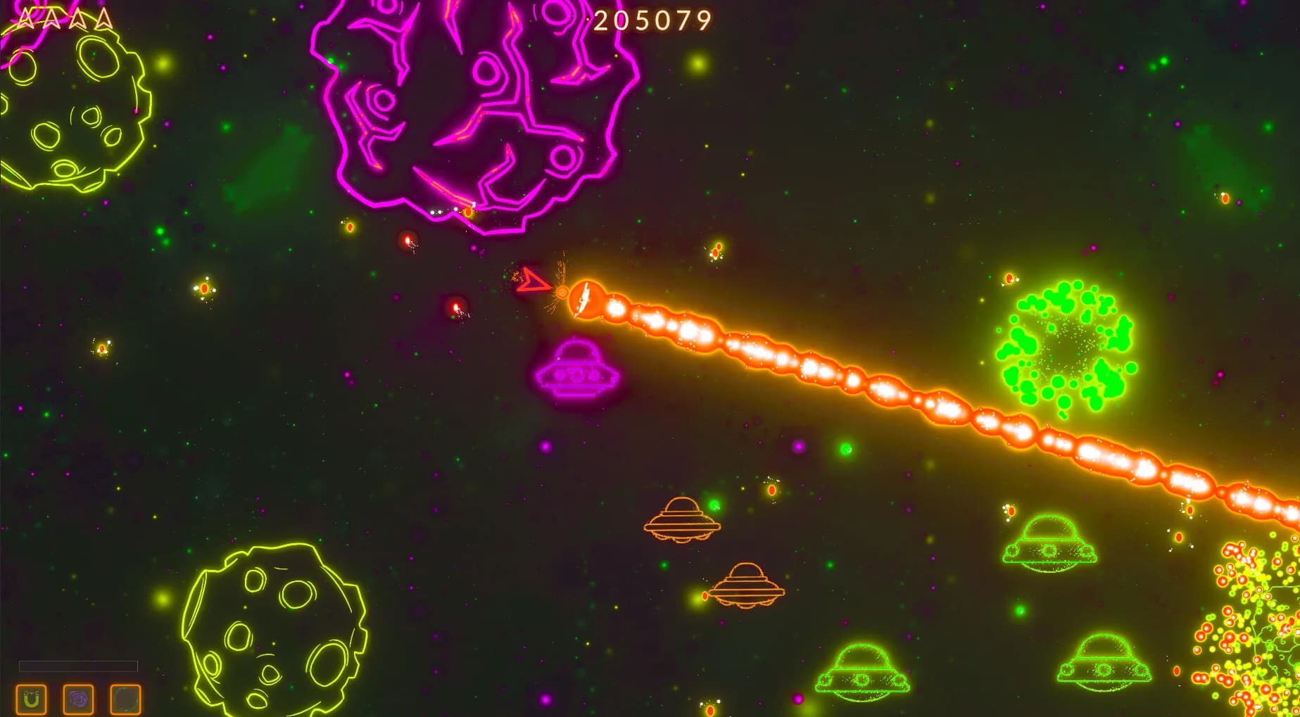 Asteroids Neon görsel 8