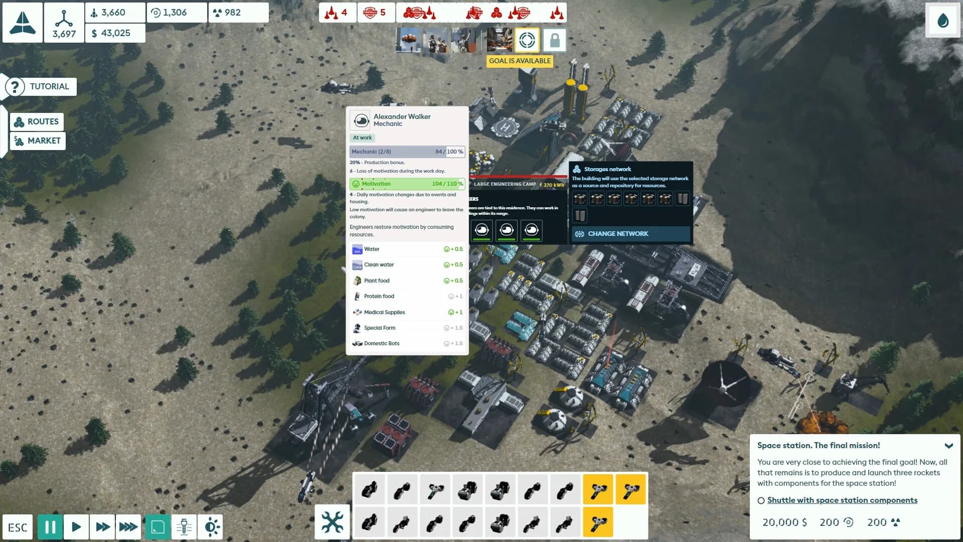 Oasis Mission: Colony Sim görsel 14