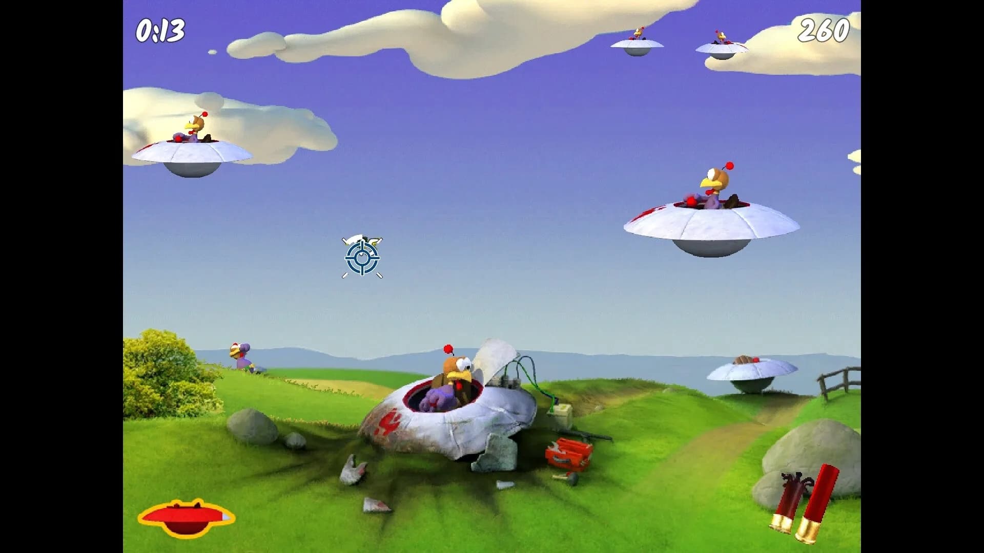 Moorhuhn Invasion - Crazy Chicken Invasion görsel 6