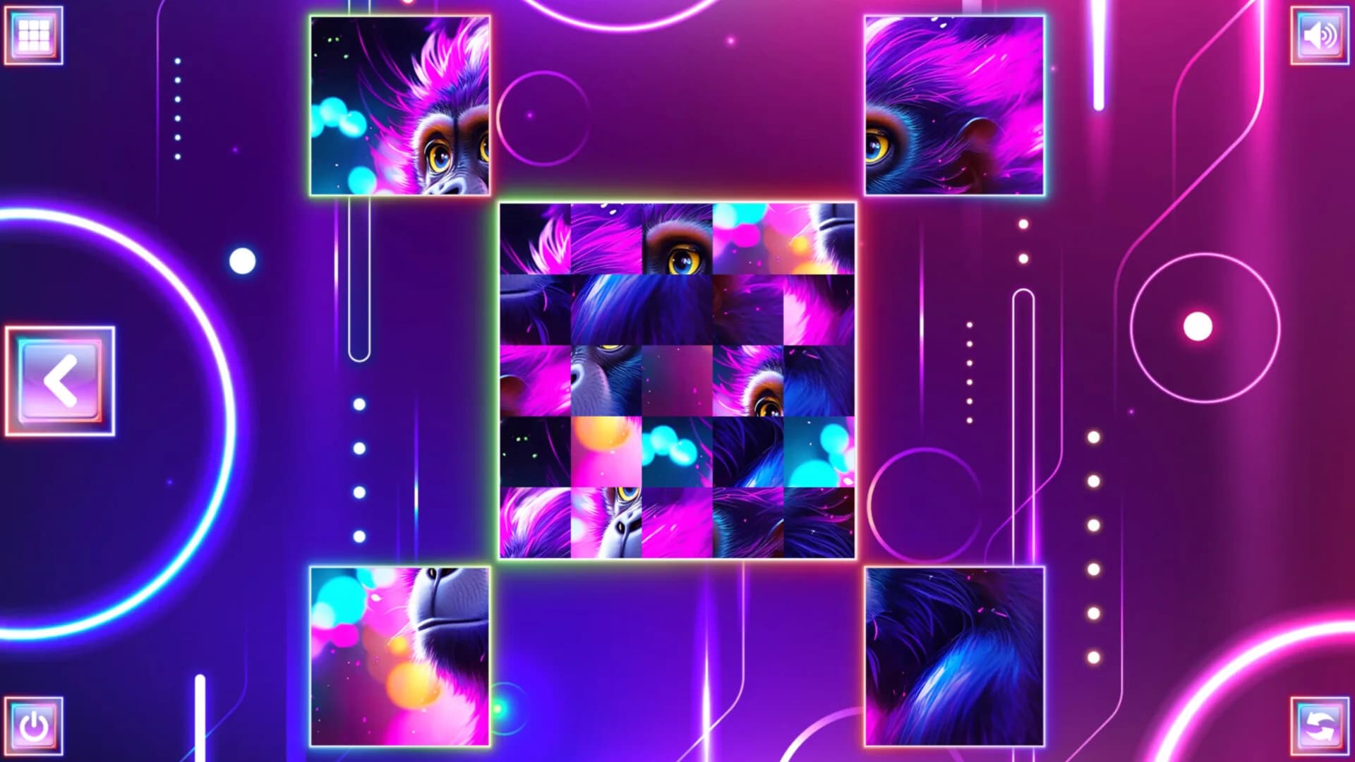 Neon Fantasy: Monkeys görsel 6