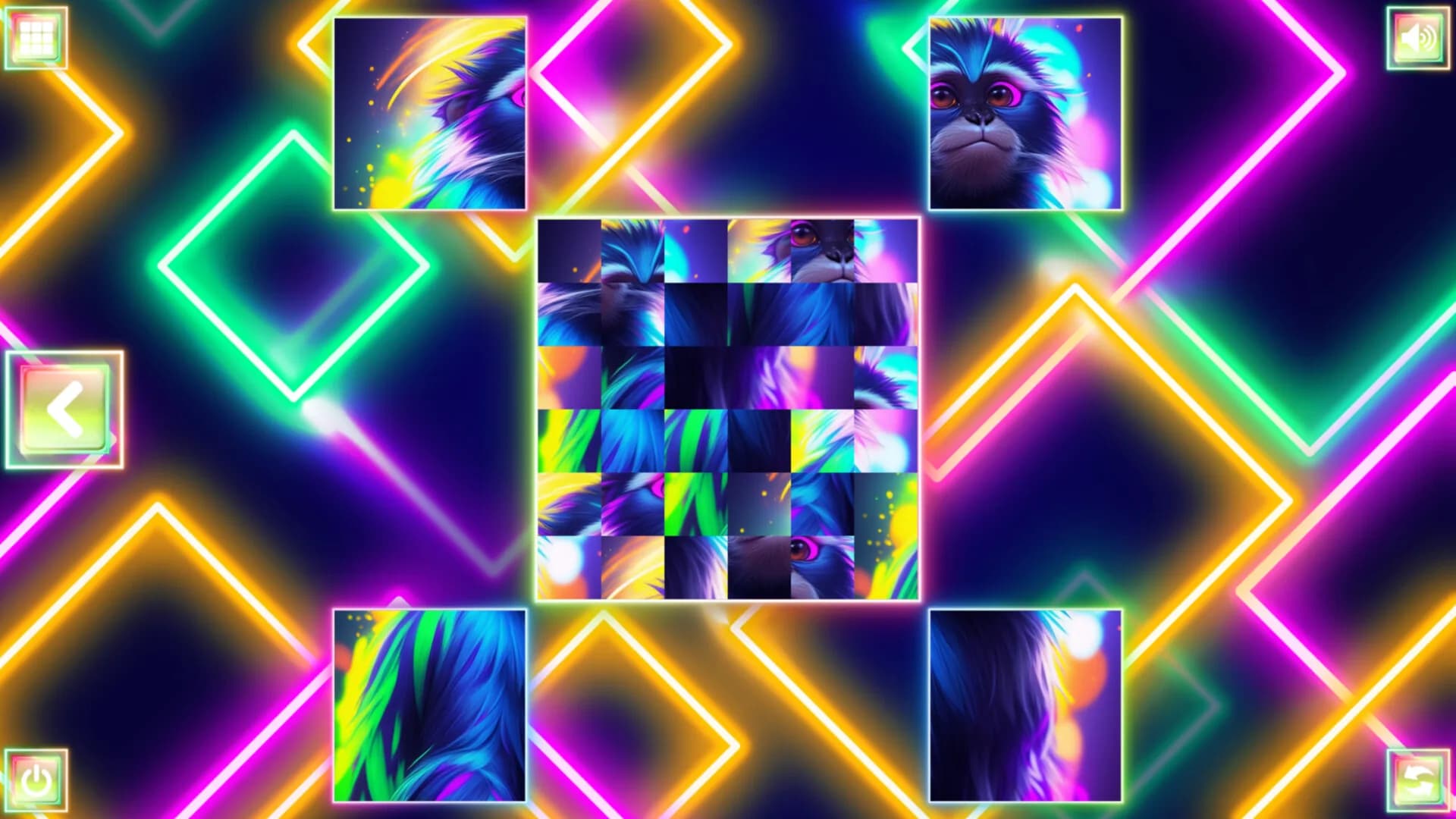 Neon Fantasy: Monkeys görsel 8