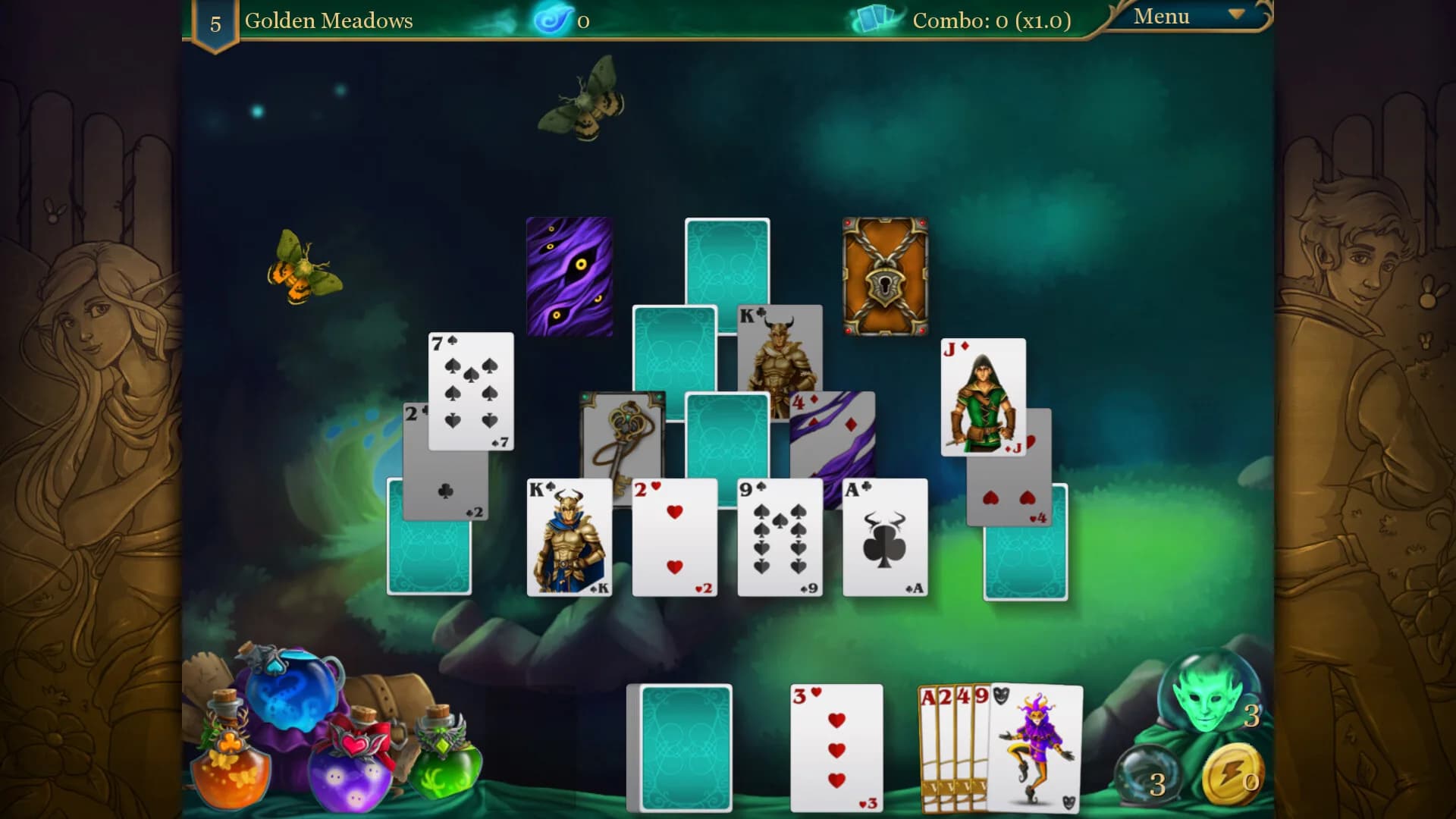 Magic Cards Solitaire 2 - The Fountain of Life görsel 4