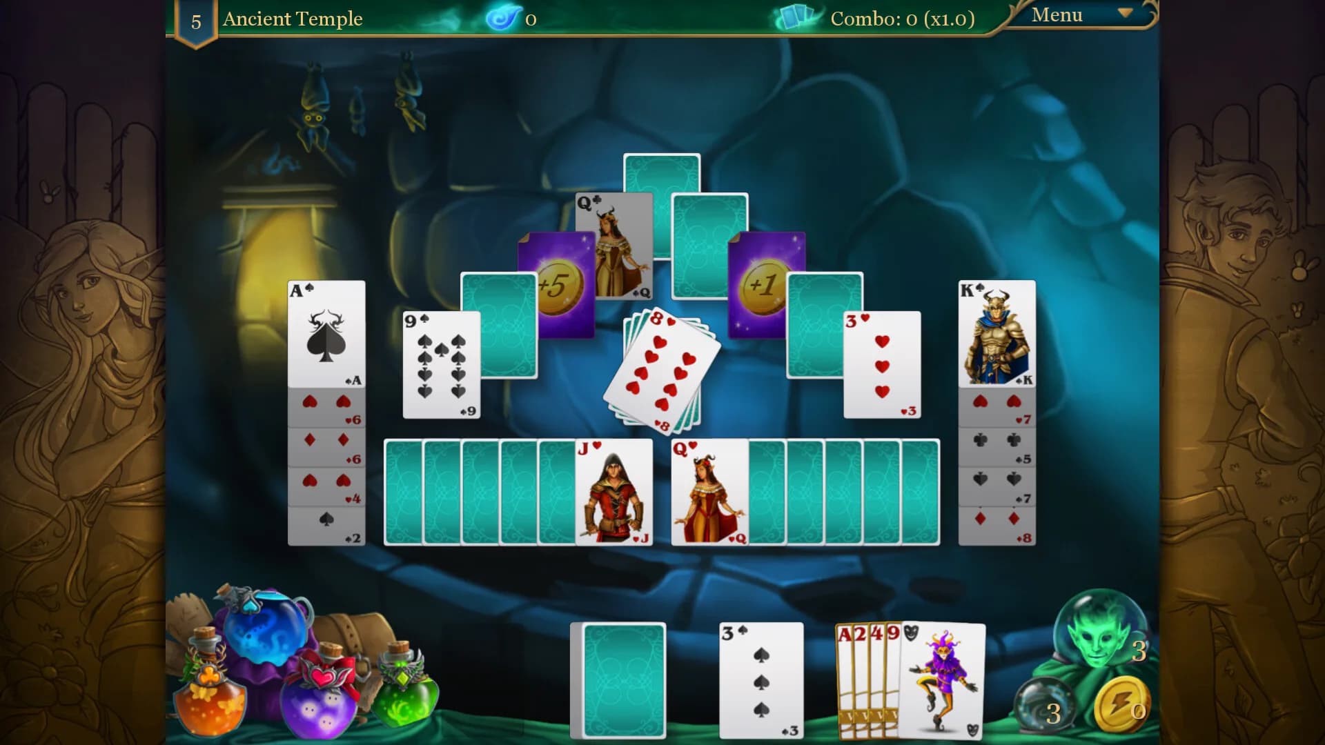 Magic Cards Solitaire 2 - The Fountain of Life görsel 6