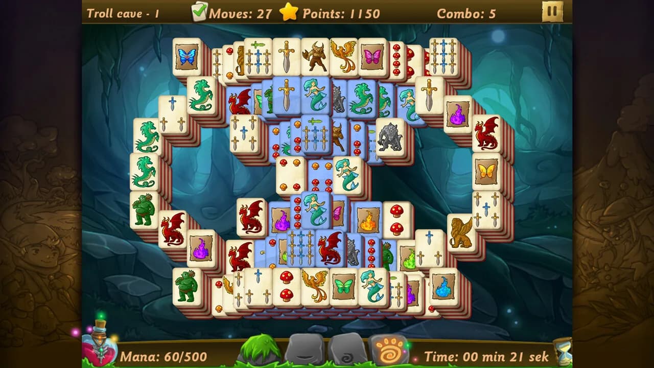 Elves vs Goblins Mahjongg World görsel 2
