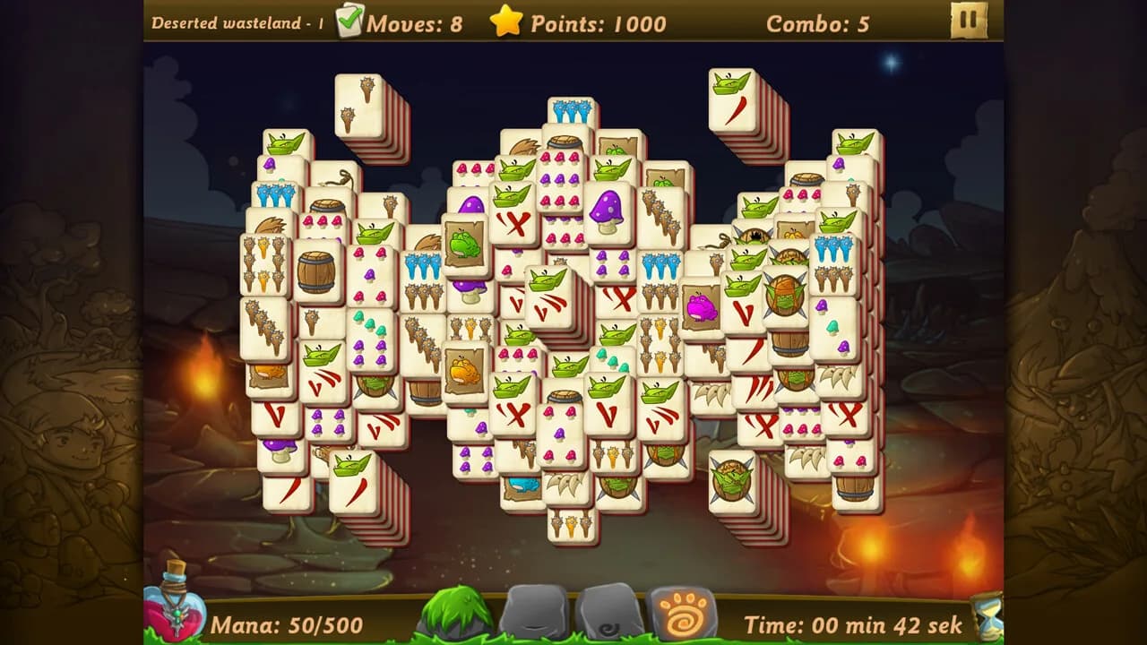 Elves vs Goblins Mahjongg World görsel 3