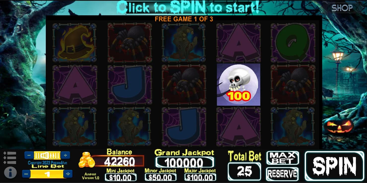 Spooky Spins Returns : Crazy Cash Edition - Slots görsel 6
