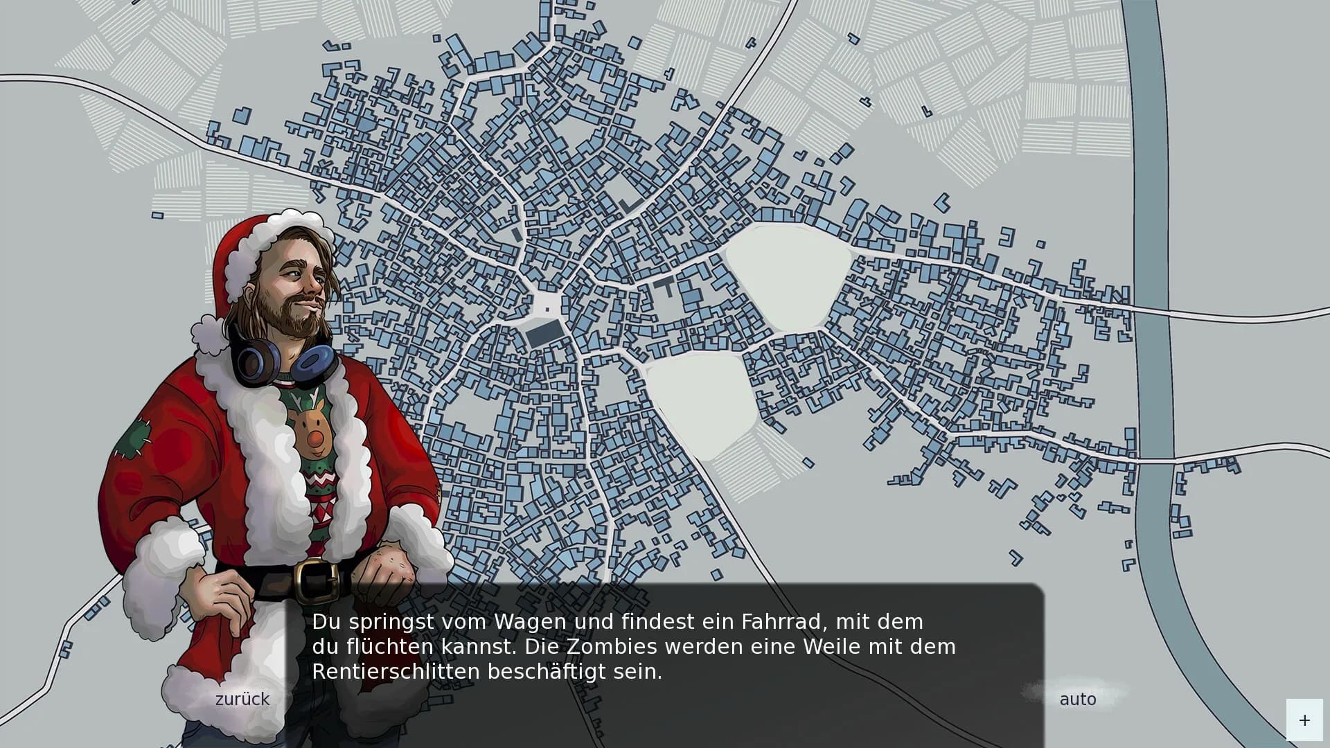 Shopping in a Winter Zombieland görsel 5
