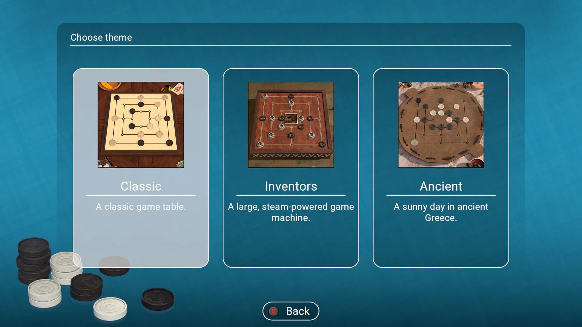 Backgammon + Mühle + Dame görsel 11