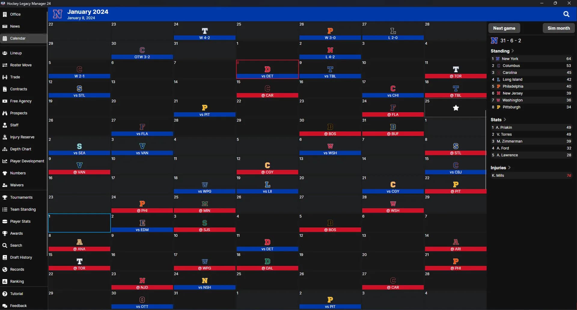 Hockey Legacy Manager 24 görsel 9