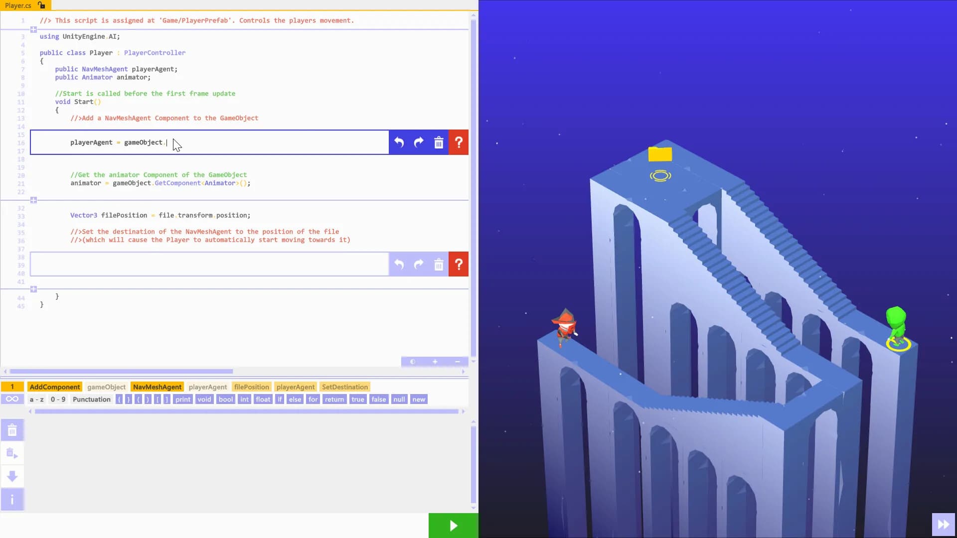 U-Sharp: The Unity Coding Learning Game görsel 3