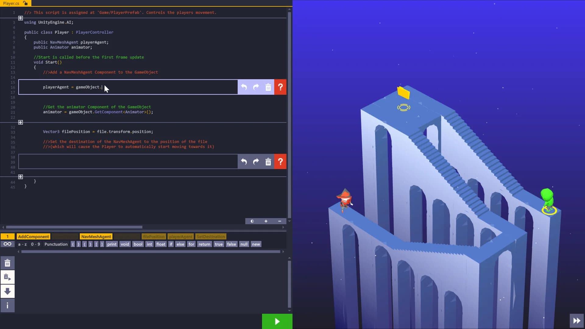 U-Sharp: The Unity Coding Learning Game görsel 4