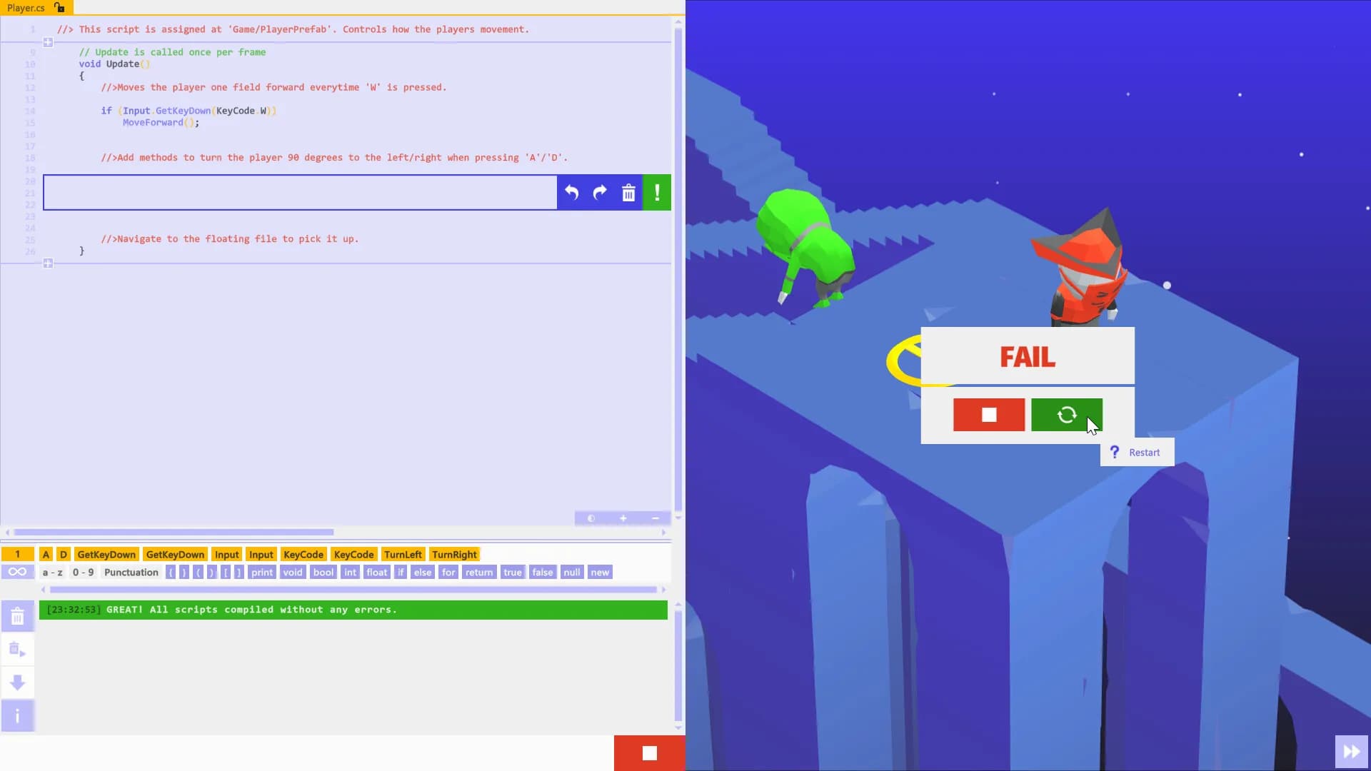 U-Sharp: The Unity Coding Learning Game görsel 6