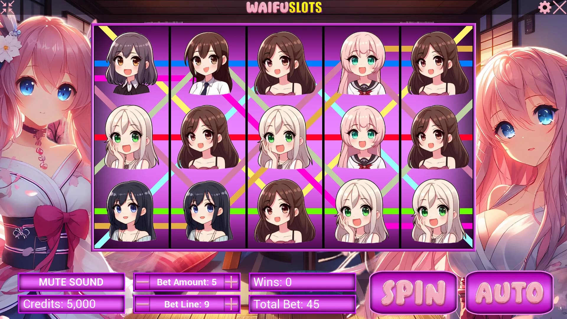 Waifu Slots görsel 2