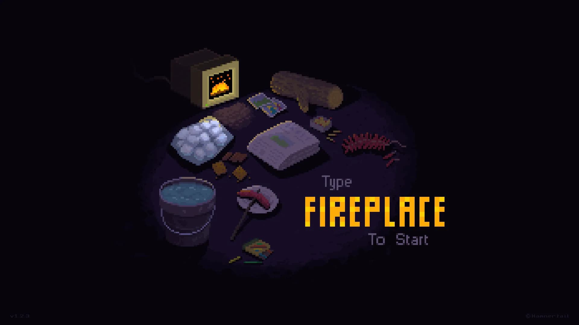 Pixel Fireplace görsel 3