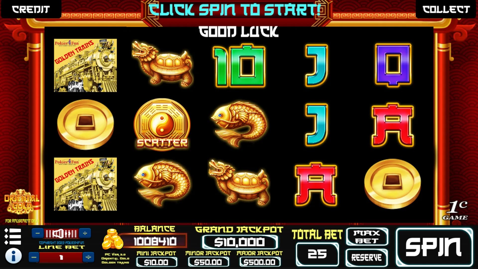 Oriental Gold : Golden Trains Edition - Slots görsel 5