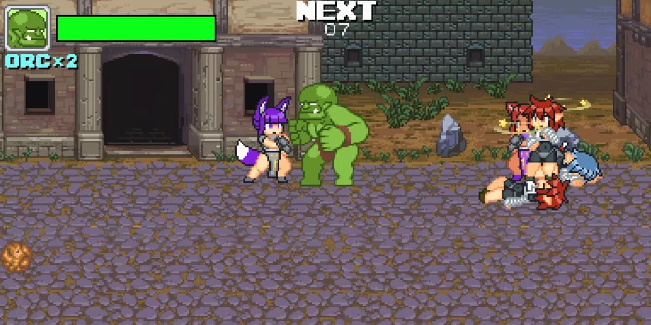 Monster Girl Conquest Records Battle Orc görsel 2